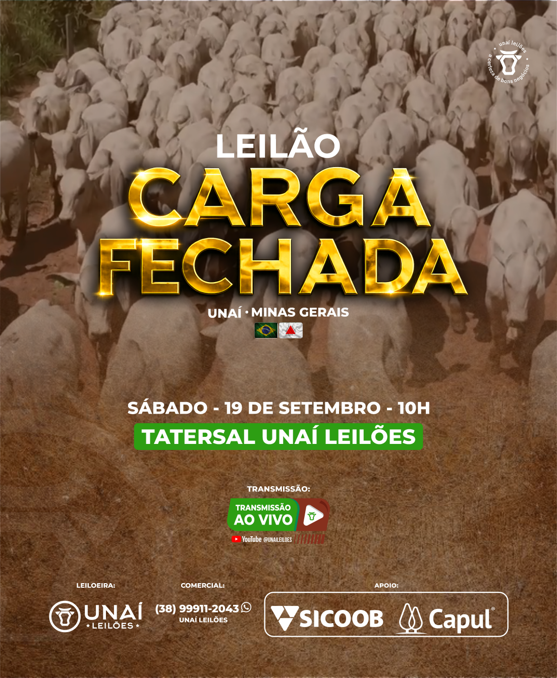 LEIL�O ESPECIAL CARGA FECHADA UNA�-MG